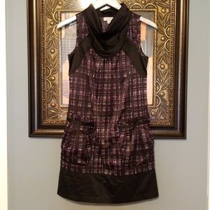 Richard Chai for target purple plaid dress R118:4: